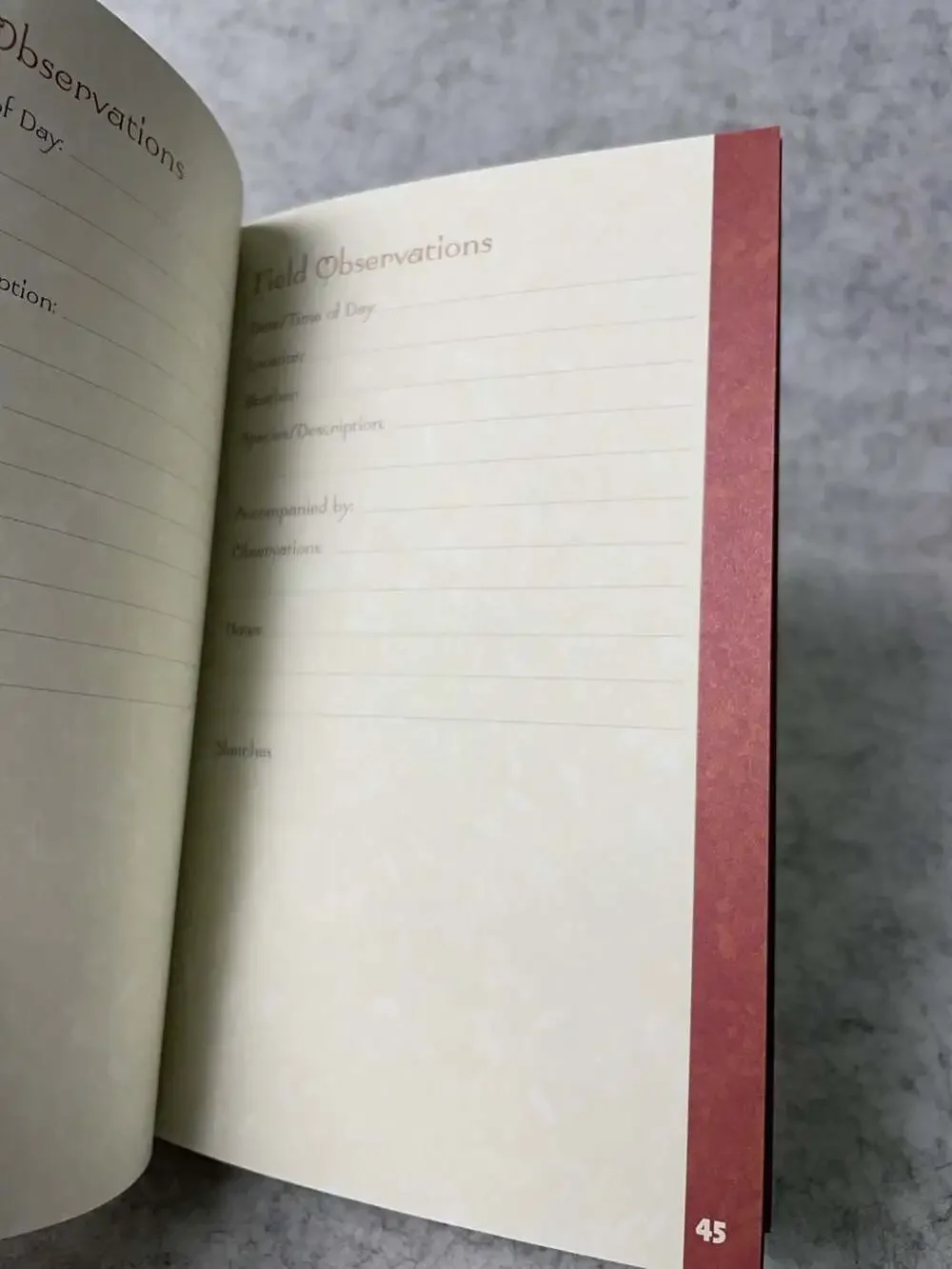 National Audubon Society Birder's Journal by Pomegranate